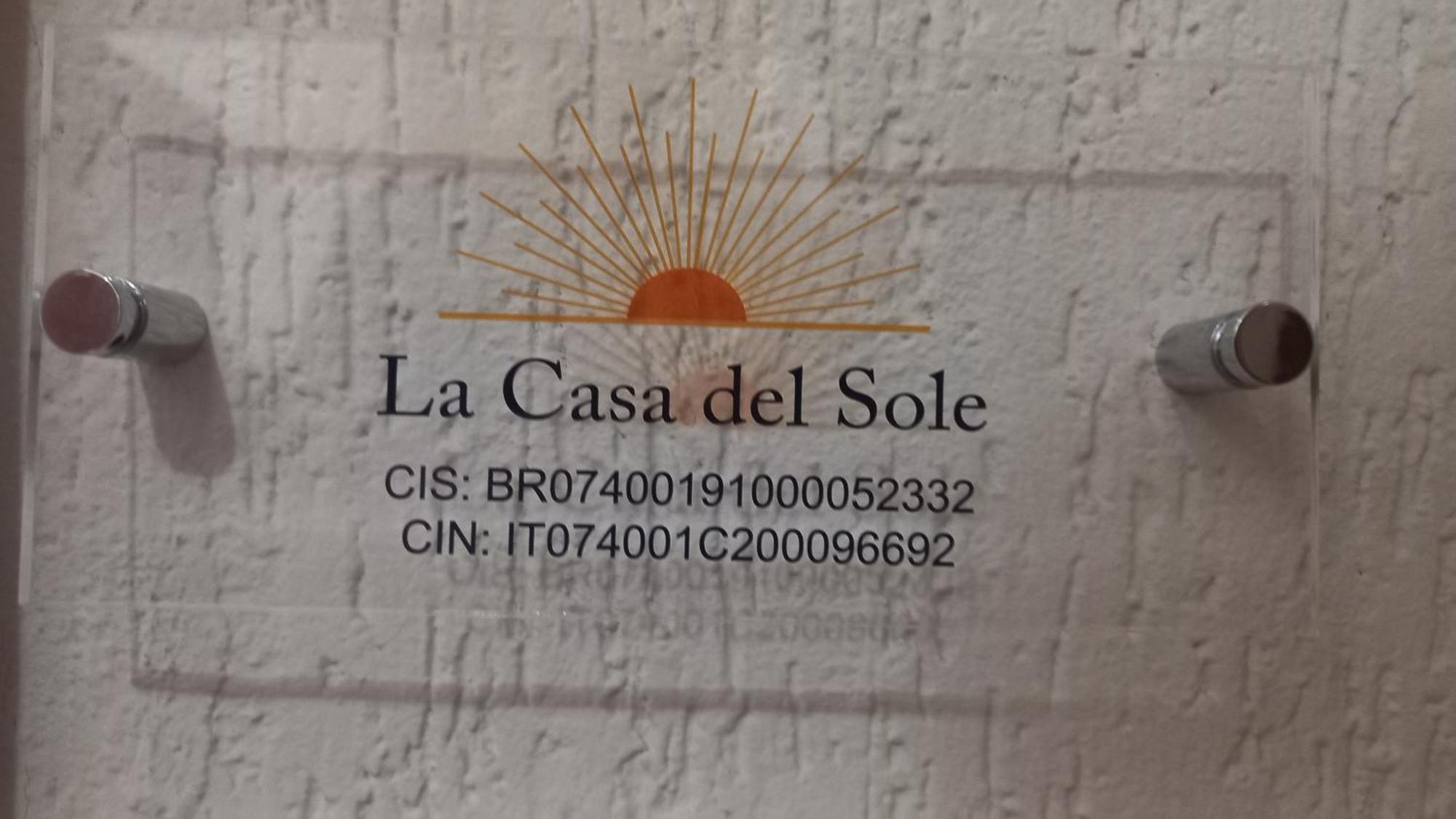La Casa Del Sole Lejlighed Brindisi Eksteriør billede
